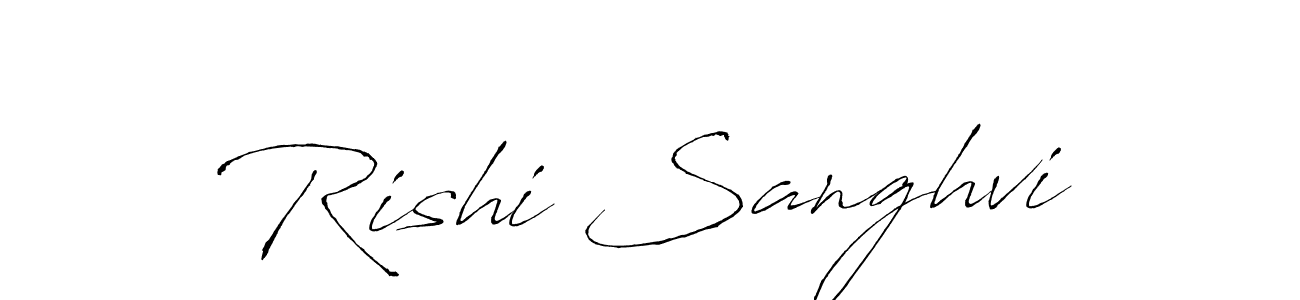 Also we have Rishi Sanghvi name is the best signature style. Create professional handwritten signature collection using Antro_Vectra autograph style. Rishi Sanghvi signature style 6 images and pictures png