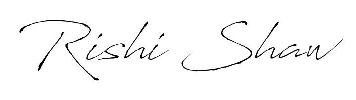 Make your name Rishi Shaw memorable on every contract using Antro_Vectra autograph style. Instant transparent background export available. Rishi Shaw signature style 6 images and pictures png
