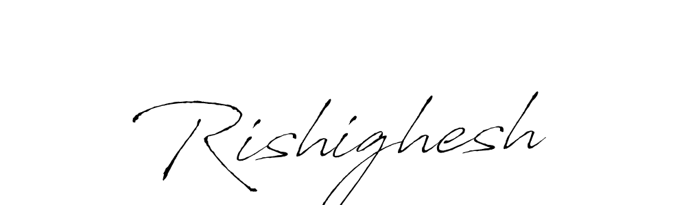 Use a signature maker to create a handwritten signature online. With this signature software, you can design (Antro_Vectra) your own signature for name Rishighesh. Rishighesh signature style 6 images and pictures png