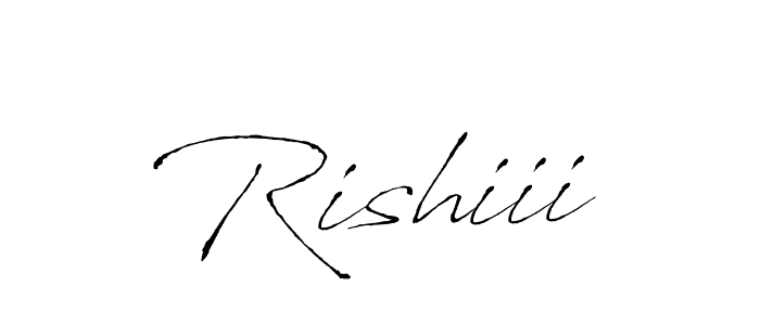 Also we have Rishiii name is the best signature style. Create professional handwritten signature collection using Antro_Vectra autograph style. Rishiii signature style 6 images and pictures png