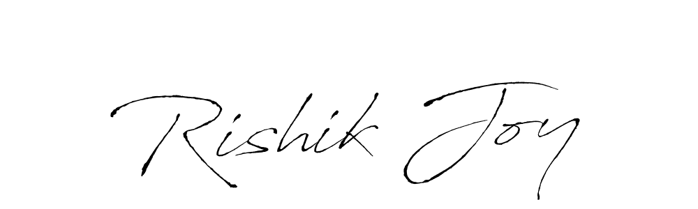 You should practise on your own different ways (Antro_Vectra) to write your name (Rishik Joy) in signature. don't let someone else do it for you. Rishik Joy signature style 6 images and pictures png