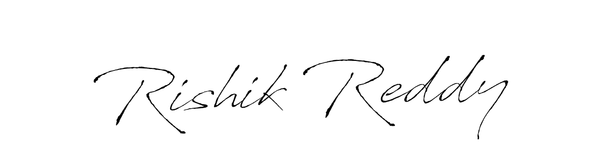 This is the best signature style for the Rishik Reddy name. Also you like these signature font (Antro_Vectra). Mix name signature. Rishik Reddy signature style 6 images and pictures png