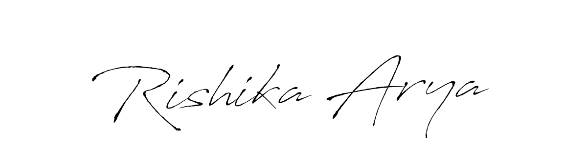 It looks lik you need a new signature style for name Rishika Arya. Design unique handwritten (Antro_Vectra) signature with our free signature maker in just a few clicks. Rishika Arya signature style 6 images and pictures png