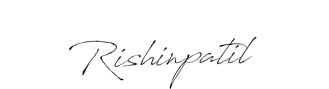 Create a beautiful signature design for name Rishinpatil. With this signature (Antro_Vectra) fonts, you can make a handwritten signature for free. Rishinpatil signature style 6 images and pictures png