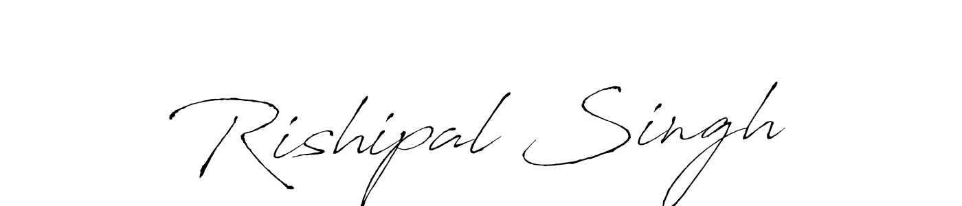 Design your own signature with our free online signature maker. With this signature software, you can create a handwritten (Antro_Vectra) signature for name Rishipal Singh. Rishipal Singh signature style 6 images and pictures png