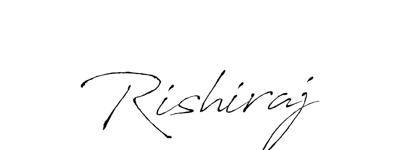 Make a beautiful signature design for name Rishiraj. With this signature (Antro_Vectra) style, you can create a handwritten signature for free. Rishiraj signature style 6 images and pictures png