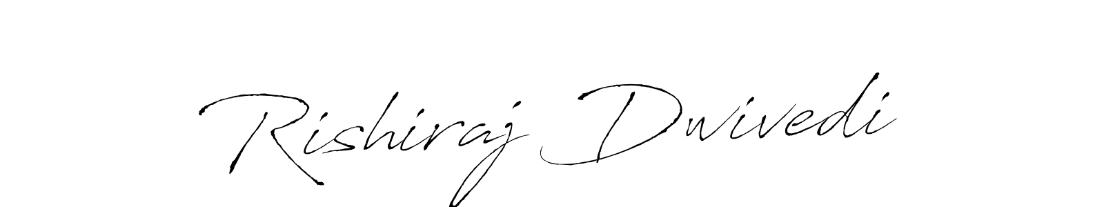 How to make Rishiraj Dwivedi name signature. Use Antro_Vectra style for creating short signs online. This is the latest handwritten sign. Rishiraj Dwivedi signature style 6 images and pictures png