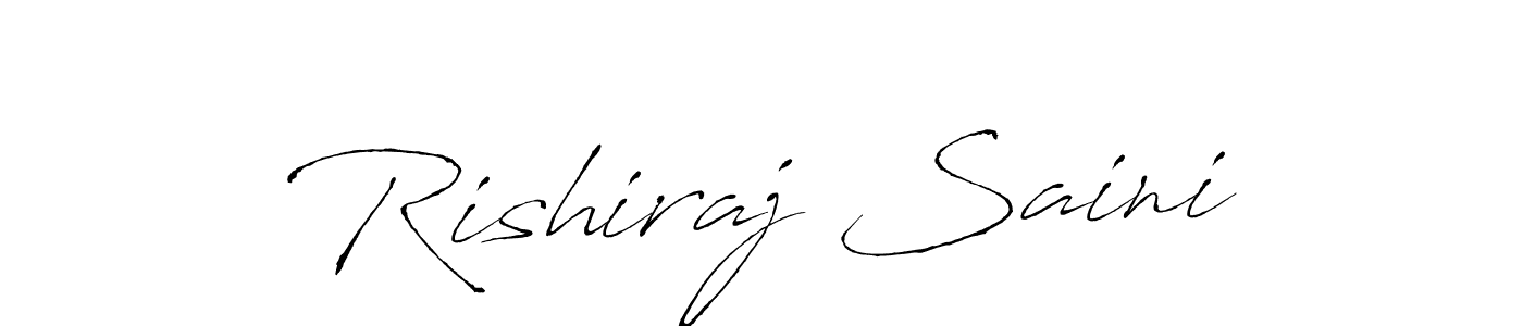 Rishiraj Saini stylish signature style. Best Handwritten Sign (Antro_Vectra) for my name. Handwritten Signature Collection Ideas for my name Rishiraj Saini. Rishiraj Saini signature style 6 images and pictures png