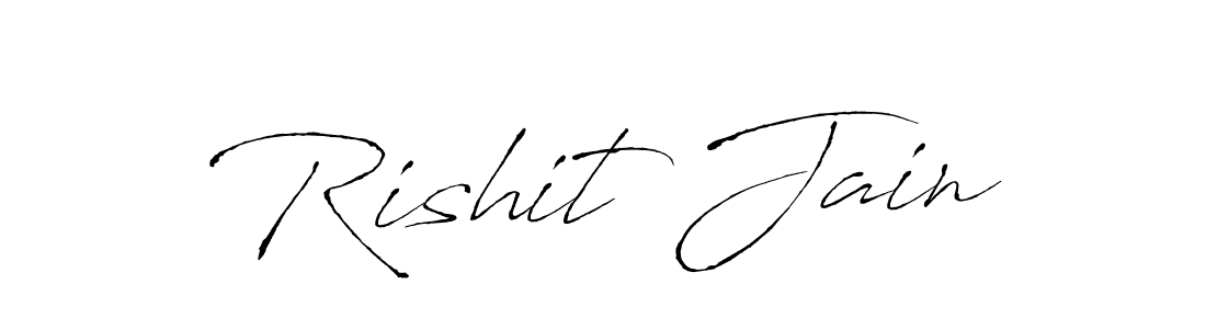 Antro_Vectra is a professional signature style that is perfect for those who want to add a touch of class to their signature. It is also a great choice for those who want to make their signature more unique. Get Rishit Jain name to fancy signature for free. Rishit Jain signature style 6 images and pictures png