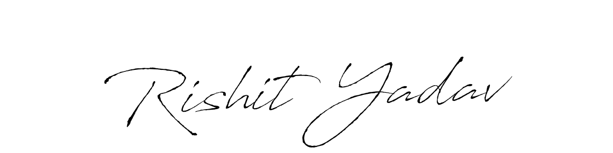 It looks lik you need a new signature style for name Rishit Yadav. Design unique handwritten (Antro_Vectra) signature with our free signature maker in just a few clicks. Rishit Yadav signature style 6 images and pictures png