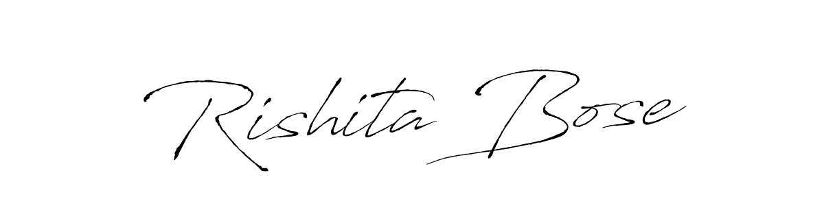 Also You can easily find your signature by using the search form. We will create Rishita Bose name handwritten signature images for you free of cost using Antro_Vectra sign style. Rishita Bose signature style 6 images and pictures png