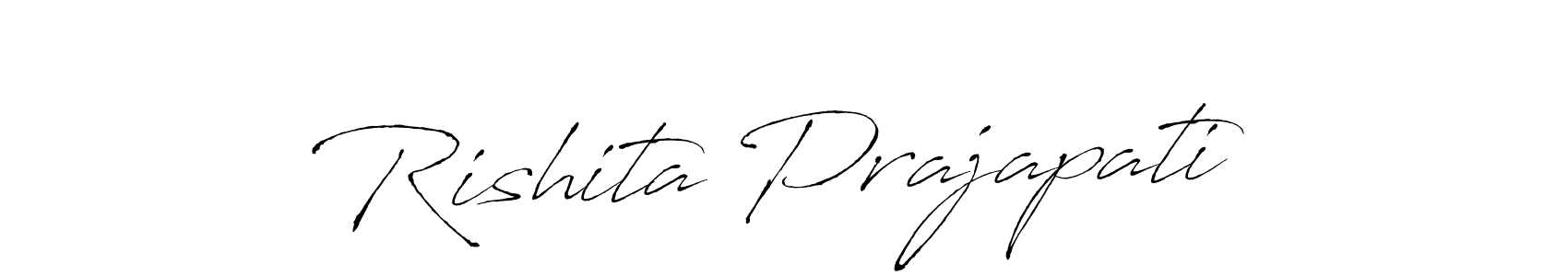 Use a signature maker to create a handwritten signature online. With this signature software, you can design (Antro_Vectra) your own signature for name Rishita Prajapati. Rishita Prajapati signature style 6 images and pictures png