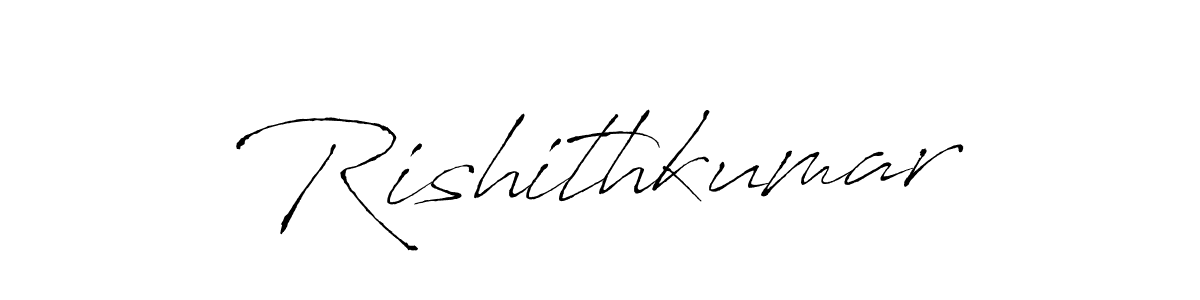 The best way (Antro_Vectra) to make a short signature is to pick only two or three words in your name. The name Rishithkumar include a total of six letters. For converting this name. Rishithkumar signature style 6 images and pictures png