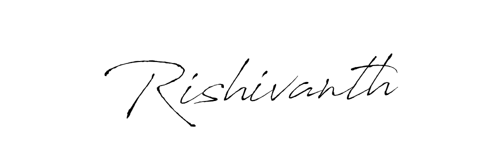Antro_Vectra is a professional signature style that is perfect for those who want to add a touch of class to their signature. It is also a great choice for those who want to make their signature more unique. Get Rishivanth name to fancy signature for free. Rishivanth signature style 6 images and pictures png