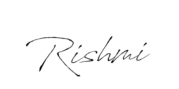 Similarly Antro_Vectra is the best handwritten signature design. Signature creator online .You can use it as an online autograph creator for name Rishmi. Rishmi signature style 6 images and pictures png