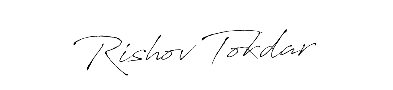 You can use this online signature creator to create a handwritten signature for the name Rishov Tokdar. This is the best online autograph maker. Rishov Tokdar signature style 6 images and pictures png