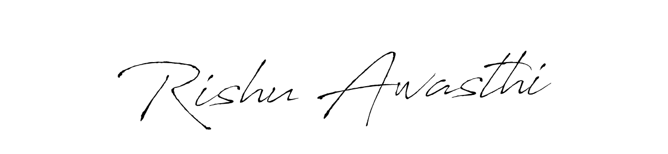 The best way (Antro_Vectra) to make a short signature is to pick only two or three words in your name. The name Rishu Awasthi include a total of six letters. For converting this name. Rishu Awasthi signature style 6 images and pictures png