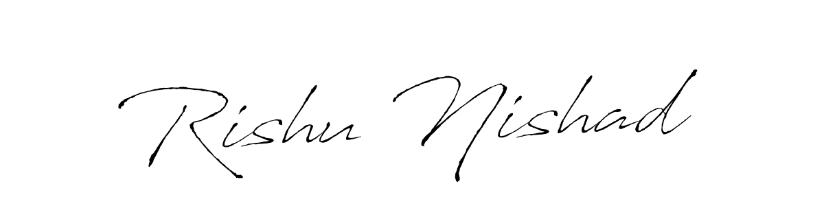 Here are the top 10 professional signature styles for the name Rishu Nishad. These are the best autograph styles you can use for your name. Rishu Nishad signature style 6 images and pictures png