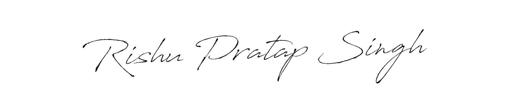 Also You can easily find your signature by using the search form. We will create Rishu Pratap Singh name handwritten signature images for you free of cost using Antro_Vectra sign style. Rishu Pratap Singh signature style 6 images and pictures png