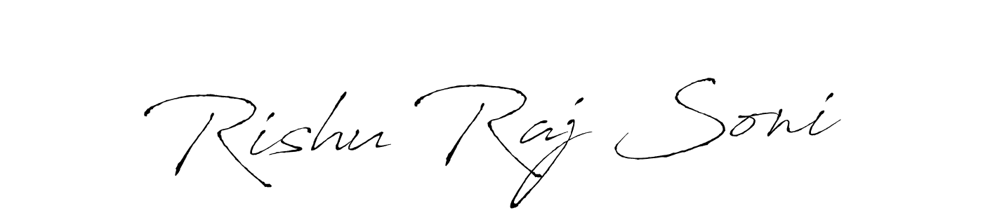 Once you've used our free online signature maker to create your best signature Antro_Vectra style, it's time to enjoy all of the benefits that Rishu Raj Soni name signing documents. Rishu Raj Soni signature style 6 images and pictures png
