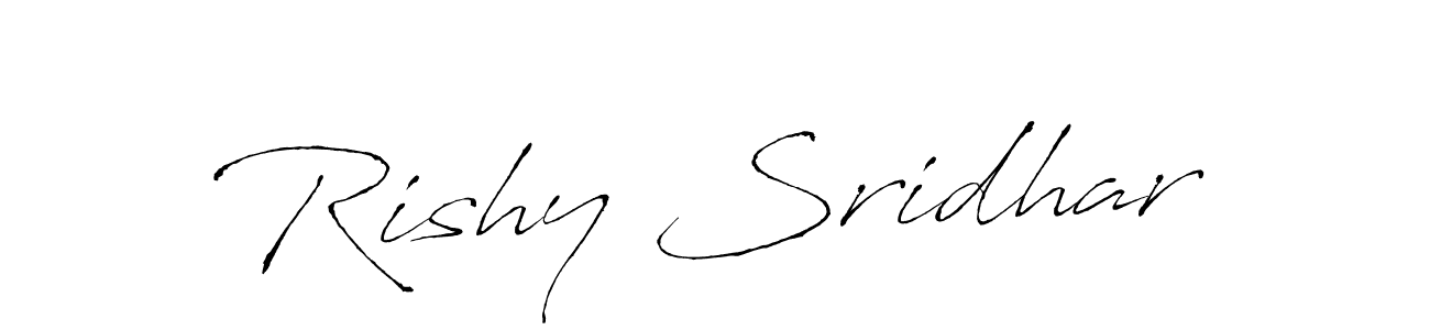 if you are searching for the best signature style for your name Rishy Sridhar. so please give up your signature search. here we have designed multiple signature styles  using Antro_Vectra. Rishy Sridhar signature style 6 images and pictures png