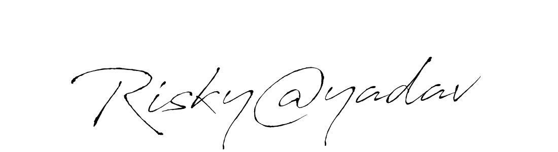 How to Draw Risky@yadav signature style? Antro_Vectra is a latest design signature styles for name Risky@yadav. Risky@yadav signature style 6 images and pictures png