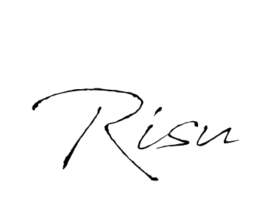 How to make Risu name signature. Use Antro_Vectra style for creating short signs online. This is the latest handwritten sign. Risu signature style 6 images and pictures png