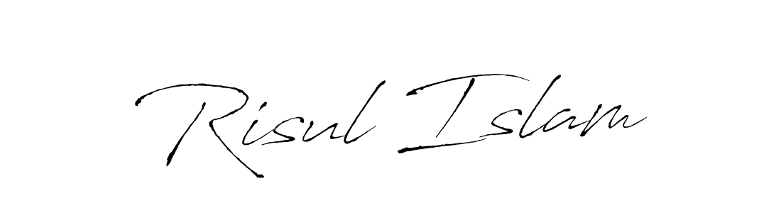Risul Islam stylish signature style. Best Handwritten Sign (Antro_Vectra) for my name. Handwritten Signature Collection Ideas for my name Risul Islam. Risul Islam signature style 6 images and pictures png