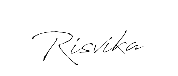 Once you've used our free online signature maker to create your best signature Antro_Vectra style, it's time to enjoy all of the benefits that Risvika name signing documents. Risvika signature style 6 images and pictures png