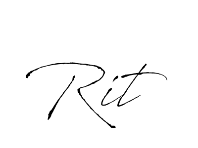if you are searching for the best signature style for your name Rit . so please give up your signature search. here we have designed multiple signature styles  using Antro_Vectra. Rit  signature style 6 images and pictures png