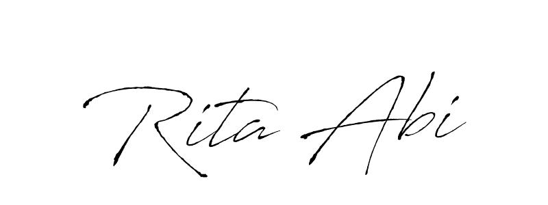 Once you've used our free online signature maker to create your best signature Antro_Vectra style, it's time to enjoy all of the benefits that Rita Abi name signing documents. Rita Abi signature style 6 images and pictures png