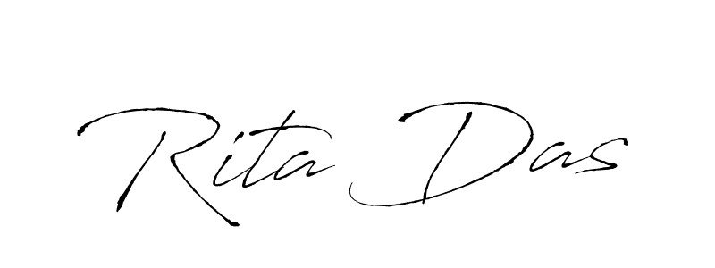 Design your own signature with our free online signature maker. With this signature software, you can create a handwritten (Antro_Vectra) signature for name Rita Das. Rita Das signature style 6 images and pictures png