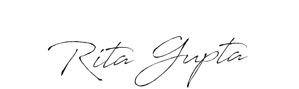 Also we have Rita Gupta name is the best signature style. Create professional handwritten signature collection using Antro_Vectra autograph style. Rita Gupta signature style 6 images and pictures png