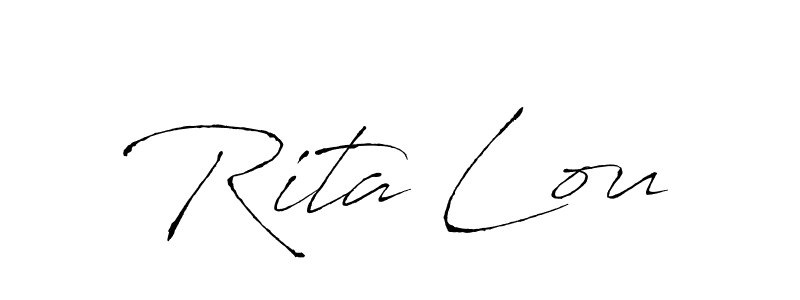How to Draw Rita Lou signature style? Antro_Vectra is a latest design signature styles for name Rita Lou. Rita Lou signature style 6 images and pictures png