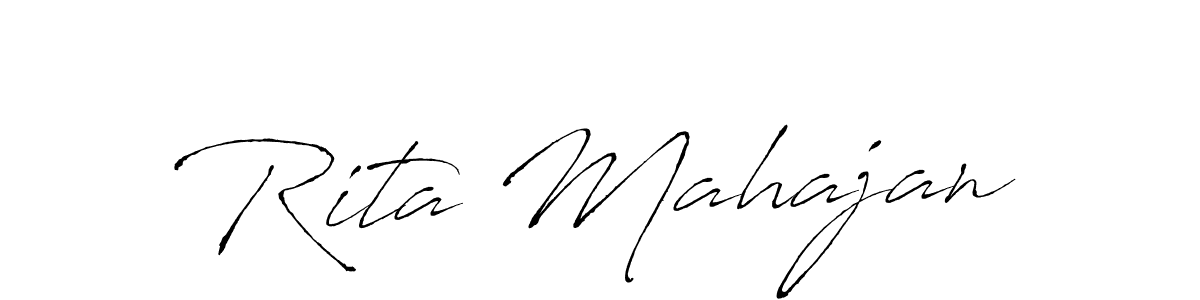 How to Draw Rita Mahajan signature style? Antro_Vectra is a latest design signature styles for name Rita Mahajan. Rita Mahajan signature style 6 images and pictures png