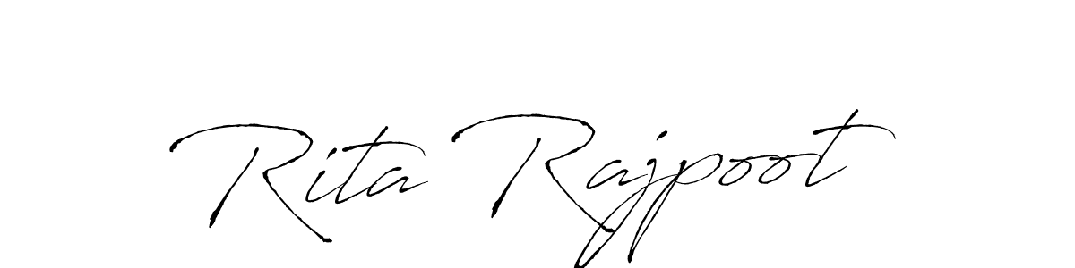 Once you've used our free online signature maker to create your best signature Antro_Vectra style, it's time to enjoy all of the benefits that Rita Rajpoot name signing documents. Rita Rajpoot signature style 6 images and pictures png