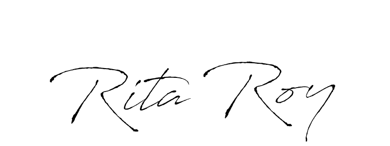 You can use this online signature creator to create a handwritten signature for the name Rita Roy. This is the best online autograph maker. Rita Roy signature style 6 images and pictures png