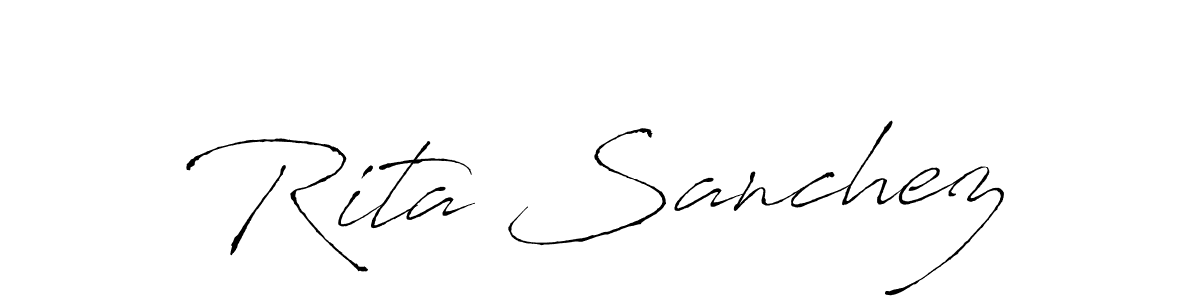 Make a beautiful signature design for name Rita Sanchez. Use this online signature maker to create a handwritten signature for free. Rita Sanchez signature style 6 images and pictures png
