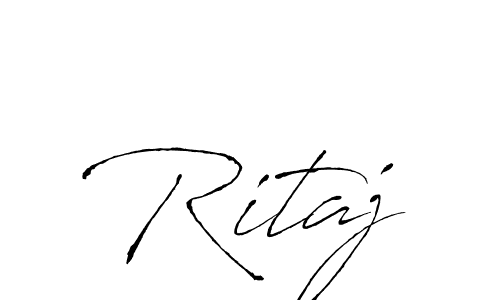 Antro_Vectra is a professional signature style that is perfect for those who want to add a touch of class to their signature. It is also a great choice for those who want to make their signature more unique. Get Ritaj name to fancy signature for free. Ritaj signature style 6 images and pictures png