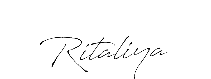 Antro_Vectra is a professional signature style that is perfect for those who want to add a touch of class to their signature. It is also a great choice for those who want to make their signature more unique. Get Ritaliya name to fancy signature for free. Ritaliya signature style 6 images and pictures png