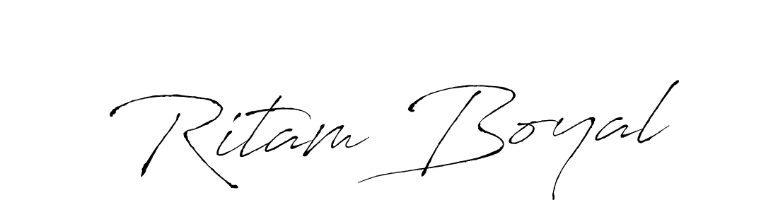 Similarly Antro_Vectra is the best handwritten signature design. Signature creator online .You can use it as an online autograph creator for name Ritam Boyal. Ritam Boyal signature style 6 images and pictures png