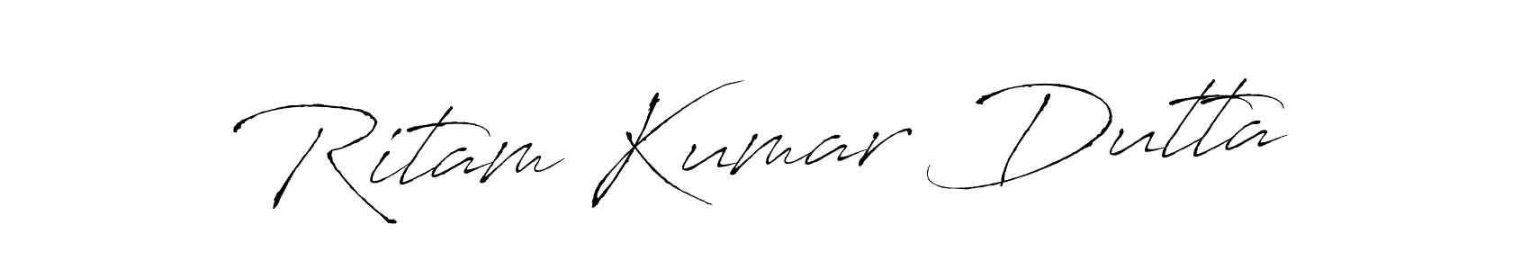 Use a signature maker to create a handwritten signature online. With this signature software, you can design (Antro_Vectra) your own signature for name Ritam Kumar Dutta. Ritam Kumar Dutta signature style 6 images and pictures png