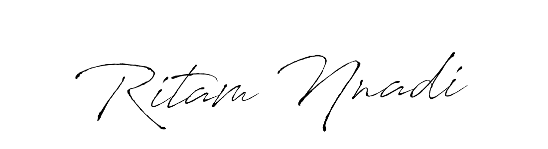 Ritam Nnadi stylish signature style. Best Handwritten Sign (Antro_Vectra) for my name. Handwritten Signature Collection Ideas for my name Ritam Nnadi. Ritam Nnadi signature style 6 images and pictures png