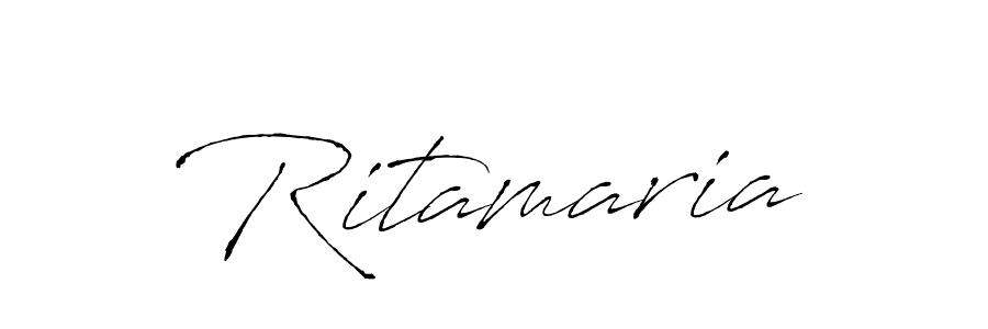 You should practise on your own different ways (Antro_Vectra) to write your name (Ritamaria) in signature. don't let someone else do it for you. Ritamaria signature style 6 images and pictures png