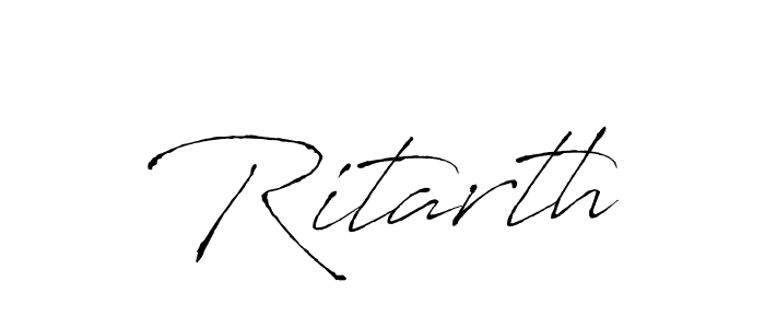 Ritarth stylish signature style. Best Handwritten Sign (Antro_Vectra) for my name. Handwritten Signature Collection Ideas for my name Ritarth. Ritarth signature style 6 images and pictures png