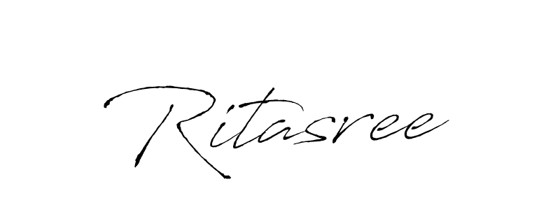 Ritasree stylish signature style. Best Handwritten Sign (Antro_Vectra) for my name. Handwritten Signature Collection Ideas for my name Ritasree. Ritasree signature style 6 images and pictures png