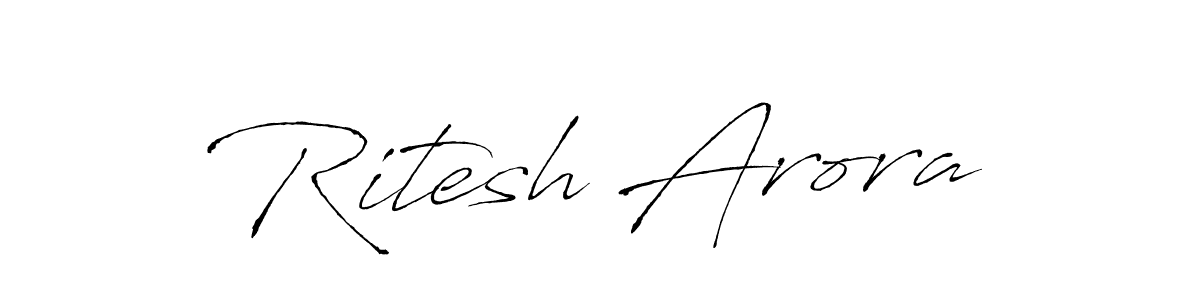 You should practise on your own different ways (Antro_Vectra) to write your name (Ritesh Arora) in signature. don't let someone else do it for you. Ritesh Arora signature style 6 images and pictures png