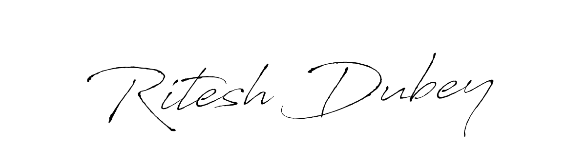 It looks lik you need a new signature style for name Ritesh Dubey. Design unique handwritten (Antro_Vectra) signature with our free signature maker in just a few clicks. Ritesh Dubey signature style 6 images and pictures png