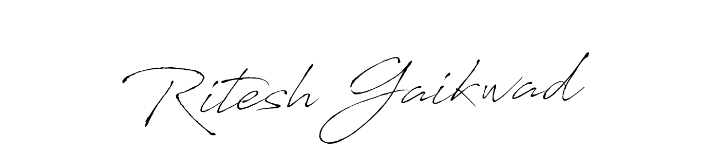 The best way (Antro_Vectra) to make a short signature is to pick only two or three words in your name. The name Ritesh Gaikwad include a total of six letters. For converting this name. Ritesh Gaikwad signature style 6 images and pictures png