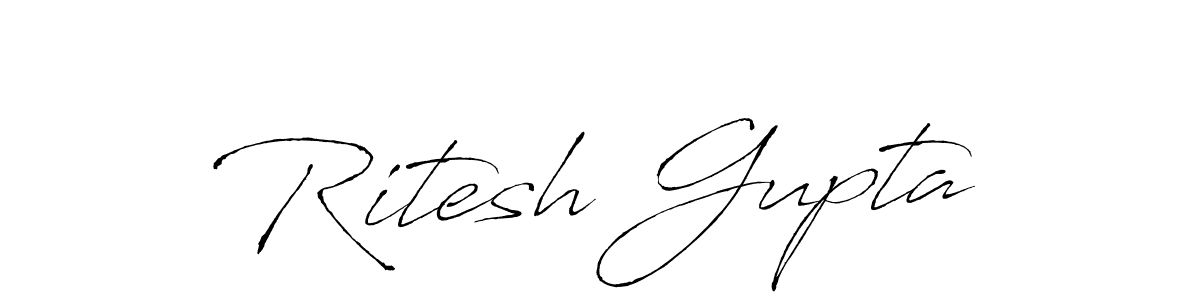 Use a signature maker to create a handwritten signature online. With this signature software, you can design (Antro_Vectra) your own signature for name Ritesh Gupta. Ritesh Gupta signature style 6 images and pictures png